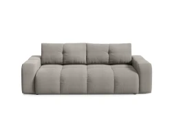 Sofa z funkcją spania i pojemnikiem na pościel Mellow Szarobeżowy