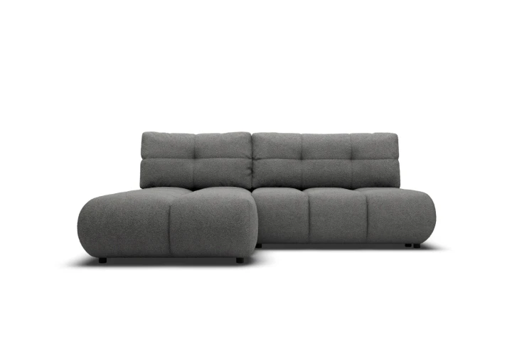 Narożnik Nami z funkcją spania i pojemnikiem na pościel Szary Lewy