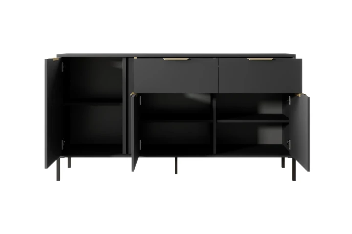 Komoda Axis trzydrzwiowa z szufladami