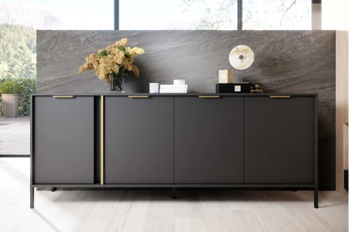 Komoda 203 cm czterodrzwiowa Axis