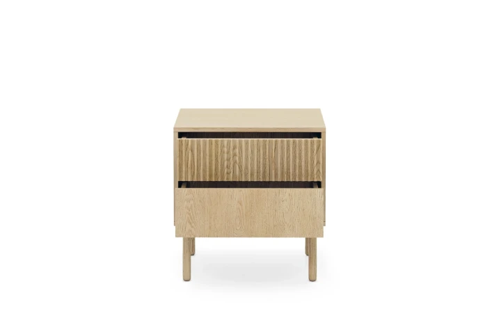 Szafka nocna z szufladami Nore Dąb Cremona