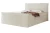 Łóżko kontynentalne z pojemnikiem na pościel Marino Śmietankowy