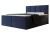 Łóżko kontynentalne z pojemnikiem na pościel Imperial Granatowy