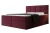 Łóżko kontynentalne z pojemnikiem na pościel Imperial Bordowy