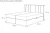 Łóżko kontynentalne z pojemnikiem na pościel Vertico wymiary 180