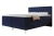 Łóżko kontynentalne z nóżkami i pojemnikiem na pościel Royal Granatowy