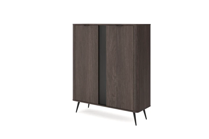 Komoda wysoka dwudrzwiowa Teris Dąb Dunin