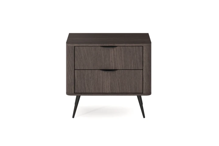 Stolik nocny z szufladami Teris Dąb Dunin