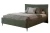 Łóżko tapicerowane do sypialni z pojemnikiem na pościel Vera Zielony