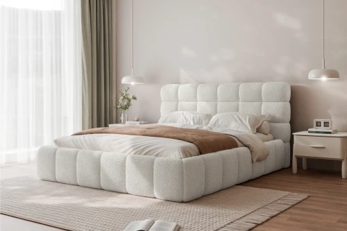 Łóżka tapicerowane Bubble z pojemnikiem na pościel w tkaninie Abriamo 05