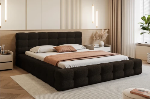 Łóżko tapicerowane z pojemnikiem na pościel i stelażem Amiri tkanina Legend 9