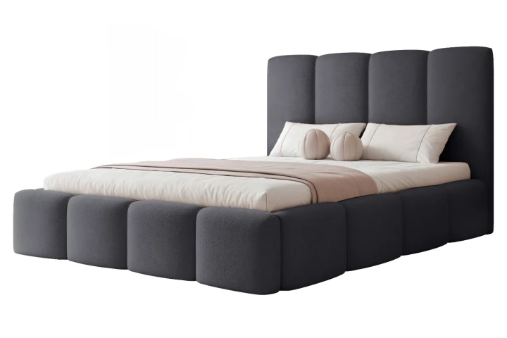 Łóżko tapicerowane do sypialni Cozy JASMINE 96