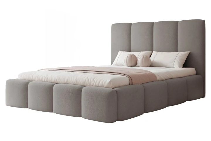 Łóżko tapicerowane do sypialni Cozy JASMINE 24