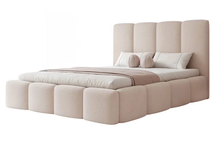 Łóżko tapicerowane do sypialni Cozy JASMINE 21