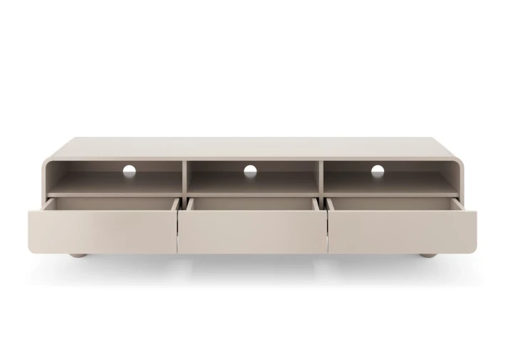 Szafka RTV 180cm z kulistymi nóżkami Bubo Kaszmir