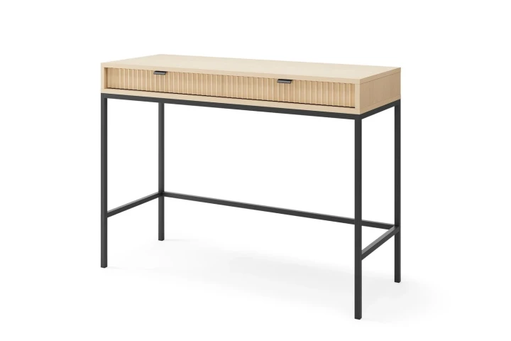 Toaletka Nuo z ryflowanymi szufladami Dąb Vicenza