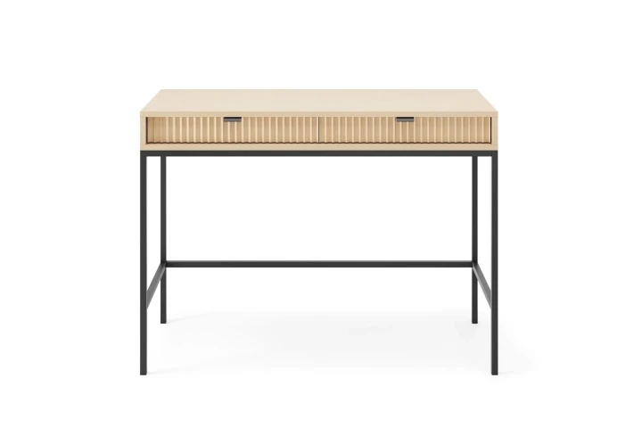 Toaletka Nuo z ryflowanymi szufladami Dąb Vicenza