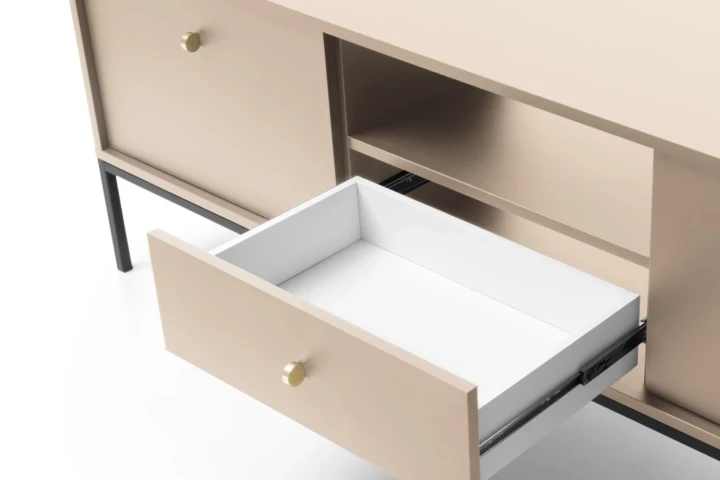 Szafka RTV z nóżkami Noli Beż piaskowy