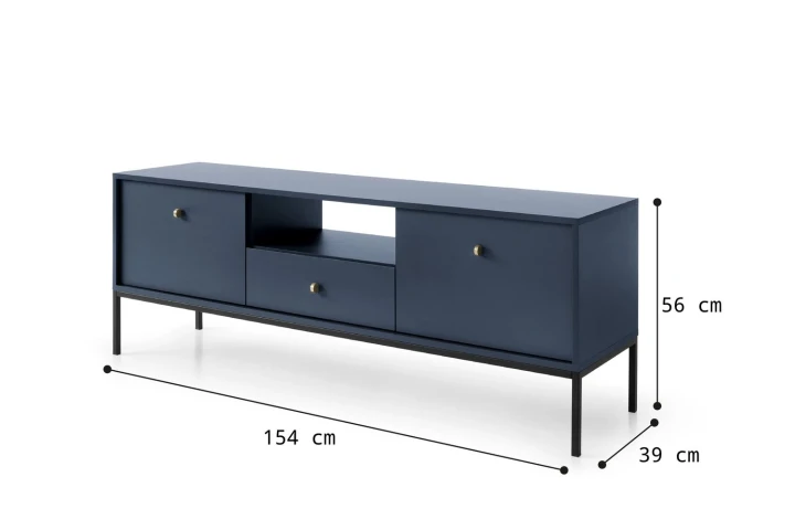 Szafka RTV z nóżkami Noli wymiary