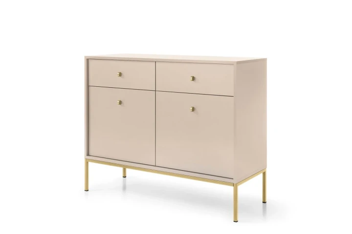 Komoda z drzwiczkami i szufladami 104cm Noli Beż piaskowy