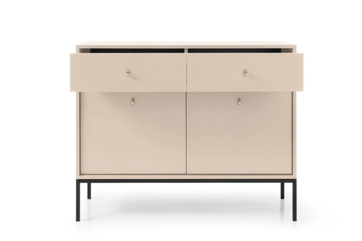 Komoda z drzwiczkami i szufladami 104cm Noli Beż piaskowy