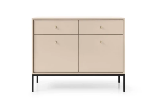 Komoda z drzwiczkami i szufladami 104cm Noli Beż piaskowy