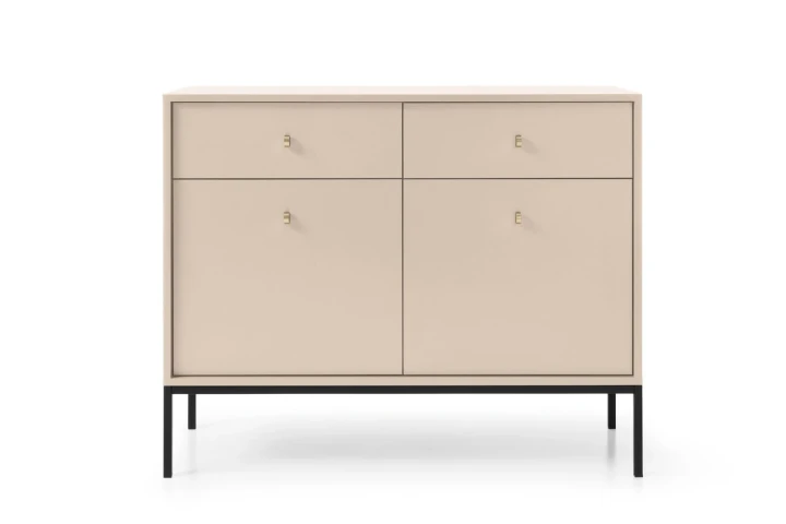 Komoda z drzwiczkami i szufladami 104cm Noli Beż piaskowy