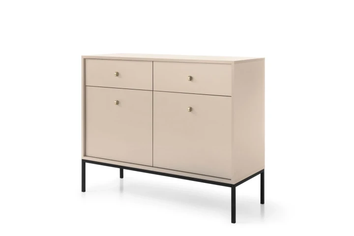 Komoda z drzwiczkami i szufladami 104cm Noli Beż piaskowy